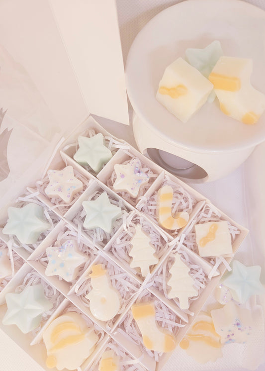 Christmas selection box ~ White winter, Orange & Cinnamon