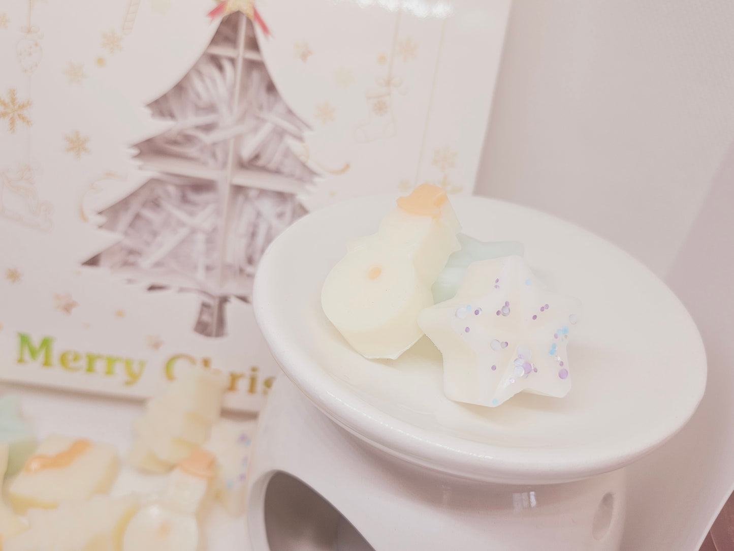 Christmas selection box ~ White winter, Orange & Cinnamon